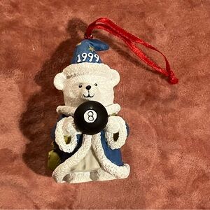 Vintage Marshall Field's Santabear Winter Holiday Decoration Ornament